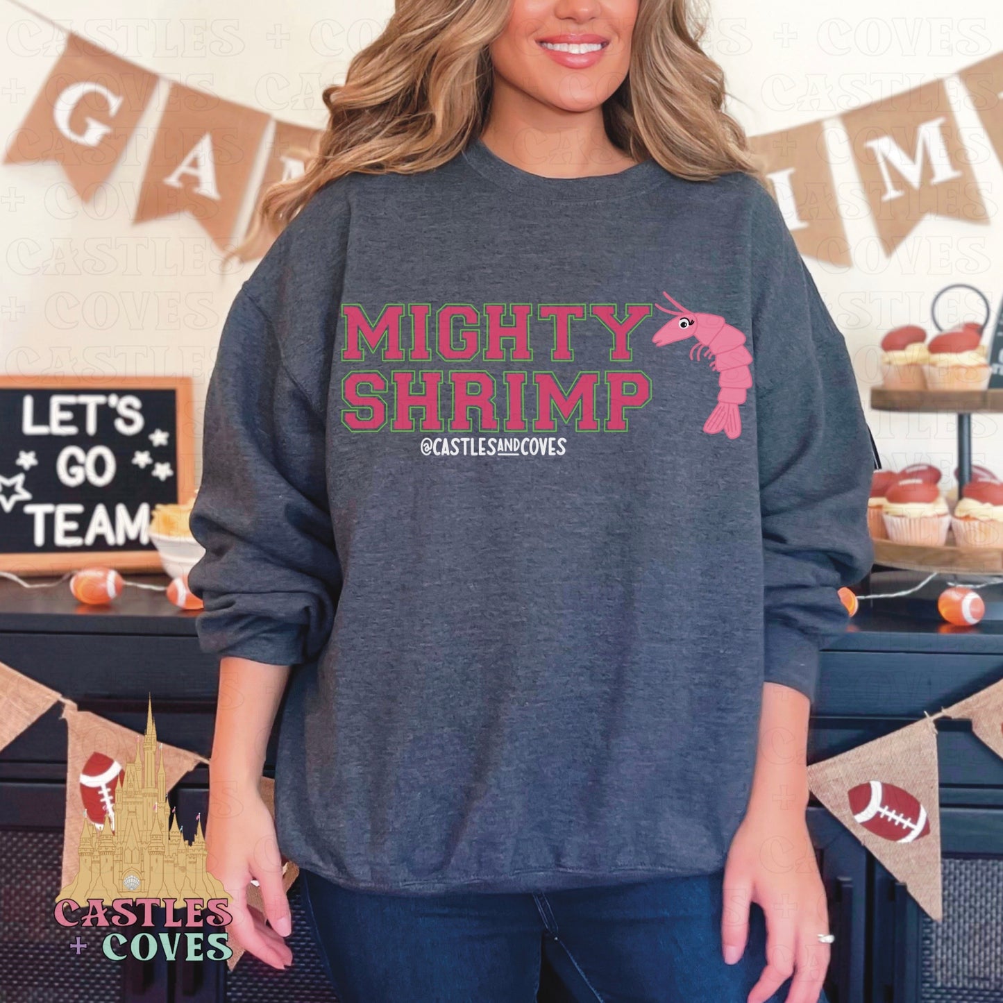 Mighty Shrimp Sweatshirt (adult)