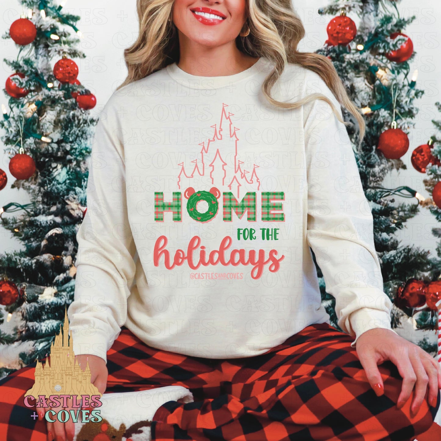 Home for the Holidays Tee (long sleeve)